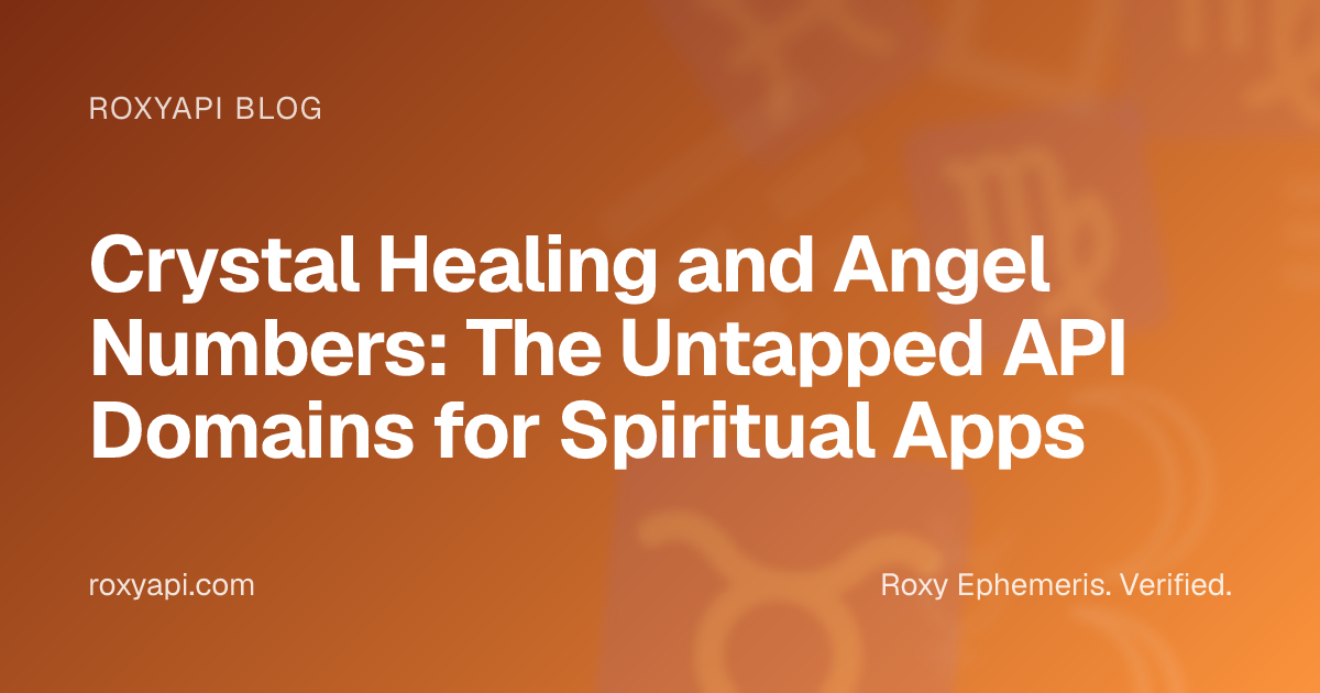 Crystal Healing and Angel Numbers: The Untapped API Domains for ...